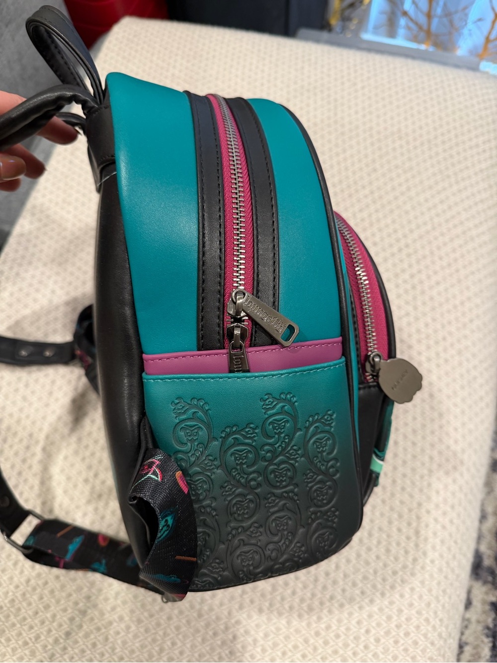 Disney Club 33 Loungefly Haunted Mansion 55th Anniversary Backpack and Ears - Picture 11 of 14